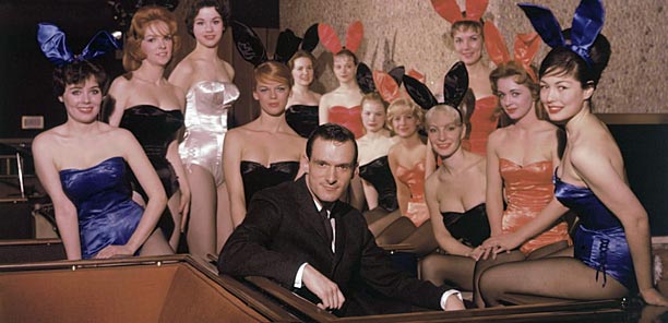 Hugh Hefner Playboy Club Chicago