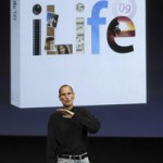 CEO Steve Jobs explains upgrades to the iLife software for the Mac. (Reuters)