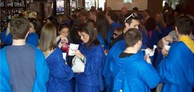 A Snuggie pub crawl in Chicago. (Chicago Now)