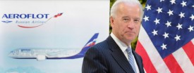 US Vice President Joe Biden smiles during the signing of a contract between Boeing and Aeroflot, March 9, 2011. (Alexander Nemenov/AFP/Getty Images)